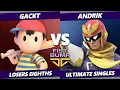 Lagu Fist Bump III TOP 8 - Gackt (Ness) Vs. Andrik (Captain Falcon) Smash Ultimate - SSBU
