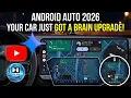 Android Auto 2026 Your Car Just Got a Brain Upgrade