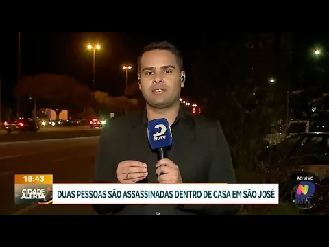 Duplo homicídio em São José: dois homens são assassinados dentro de casa