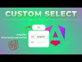 Angular Internationalization - Custom select component