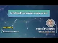 Linux Tutorial 13 Installing htop package using apt get