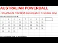 How to Calculate the Odds of Winning Powerball Division 2 - Step by Step Instructions