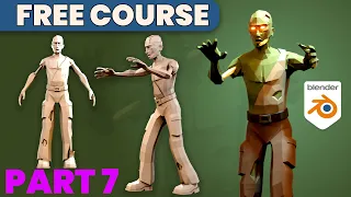 How to Model Characters in Blender (Step-by-Step for Beginners) Part 7