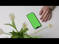 Mobile Scrolling Green Screen