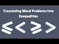 Solving Inequalities-Word Problems - Math