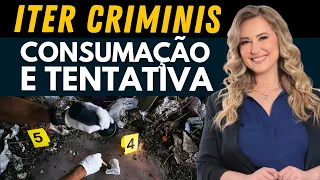 ITER CRIMINIS - Fases do Crime (Direito Penal) | Consumação e Tentativa