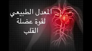 المعدل الطبيعي لقوة العضلة القلبية د عمرو رشيد 