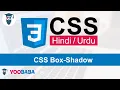 CSS Box-Shadow Tutorial in Hindi Urdu