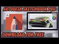 How to download Sketchbook for FREE Install free