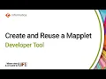 Create and Reuse a Mapplet in the Developer Tool