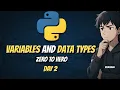 Variables and Data Types in Python Explained Day 2 2025