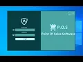Elegant POS Software Java Swing Netbeans Login Form Tutorial