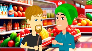 Fernanfloo Conoce a MrBeast | Fernan Responde | Fernanfloo Animado