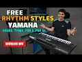 Download Lagu 🎹🔥 4 Free Yamaha Styles | Genos, Tyros, PSR-S, PSR-SX Compatible | Free Download 🎁