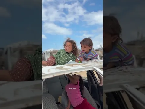 هكذا يصنع أطفالنا الحياة من الحطام #اكسبلور #الرحمن #فلسطين
