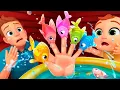 Download Lagu Once I Caught a Fish Alive Finger Family Song! | Lalafun Nursery Rhymes \u0026 Kids Songs