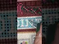 How to stitch letters in needlepoint