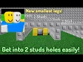 OUTDATED Roblox small Hitbox avatar and new smallest legs