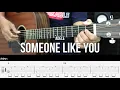 Lagu Someone Like You - Adele | EASY Guitar Tutorial with Chords / Lyrics - Guitar Lessons