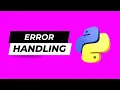 What is Error Handling in Python Python Programming Basics with CODiiN