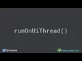 How Android s runOnUiThread works internally