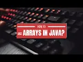 Java Arrays full tutorial for Beginners Tamil Explanation Watch Now
