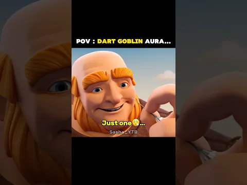 POV 1V1 : Dart Goblin vs Giant 🥶 #clashroyale #shorts #animation