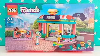 Lego Friends 41728 Restaurante clásico de Heartlake Downtown Diner 2023 collection.