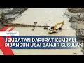 Warga Bersyukur! Jembatan Garoga Dibangun Ulang, Bisa Dilalui Lagi