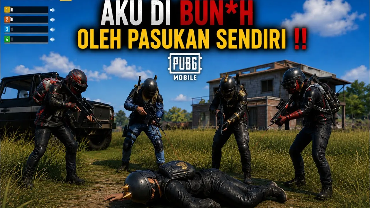 AKU DI BUN*H OLEH PASUKAN SENDIRI ‼️PUBG MOBILE