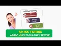 AdHoc Testing vs Exploratory Testing What is Ad Hoc Testing What is Exploratory Testing