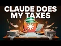 Claude Just Replaced Doing Taxes Forever Tutorial