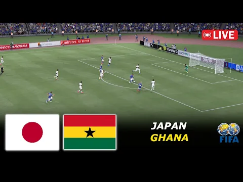 Video Thumbnail: 🔴Japan vs Ghana | International Friendly Football Match 2025 | eFootball PES 21 Simulation