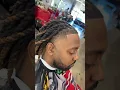 haircut tutorial high taper with dreads tutorial