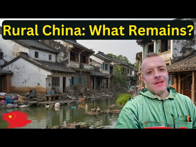 China’s Rural River Communities - Boats, Bins and real working class street life 