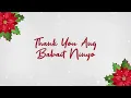 ABS-CBN Christmas Station ID 2014 - Thank You, Ang Babait Ninyo (Lyrics)