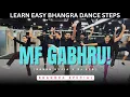 Lagu MF GABHRU! | Karan Aujla | DJ SSS | Bhangra Special | Learn Easy Bhangra Steps | Dance With Kartik