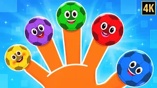 Football Finger Family Song  | Fun Soccer Nursery Rhyme for Kids & Toddlers