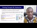 CSIT 309 DATE NETWORK SECURITY - SESSION 12 UNVALIDATED REDIRECT AND FORWARDS