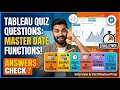 Master Tableau Date Functions Quiz Interview Certification Prep