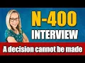 N-400 Naturalization Interview with Actual Applicant Apply US citizenship N400