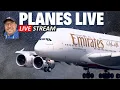 Download Lagu [4K] CLOSE UP Multi-Cam Manchester Airport live planespotting 🔴  Bank Holiday Monday traffic #live