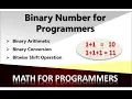 Binary Arithmetic For Programmers - A Simple Review