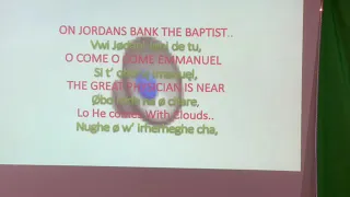 urhobo u0026 english advent hymns