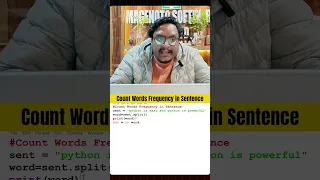 Word Frequency Counter Using Python