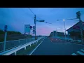 Japan Coastal Sunrise Drive 🚃 Enoshima to Kamakura / 8K 60fps HDR / Relaxing Piano + Car Ambience