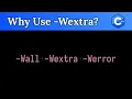 Why Does C Need - Wextra If You Already Have
