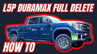 HOW TO DELETE AN L5P DURAMAX DIESEL SPELAB