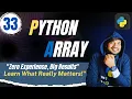Python Array Complete Tutorial Learn Arrays in Python Easily CodersIndia Rohit Tyagi
