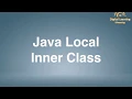 119 Java Local Inner Class Online Training Download app from below link